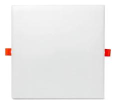 2X Painel Plafon Led Borda Infinita 24W Embutir Sobrepor 17X