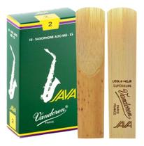 2X Palheta Para Saxofone Alto Vandoren Java De 2 Unidades