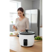 2x Panela Arroz Elétrica 1.3L 7 Xícaras Cozimento Vapor Bran 2x Panela Arroz Elétrica 1.3L 7 Xícaras Cozimento Vapor Bran