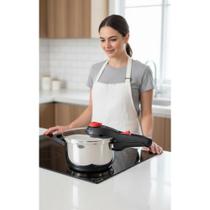 2x Panela Pressão Inox 4.5L 22cm Segurança Máxima