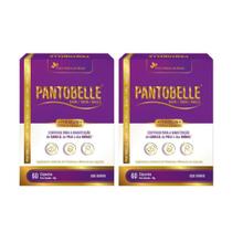 2x Pantobelle - Biotina + Msm + Selênio + Vitamina B6 B1 60 Cápsulas - Flora Nativa do Brasil