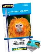 2X Papel Fotográfico Adesivo 130G A4 Brilhante 50 Folhas Glo