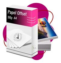 2X Papel Offset 90G Premium 250 Folhas A4 Branco Sulfite Qui 2X Papel Offset 90G Premium 250 Folhas A4 Branco Sulfite Qui