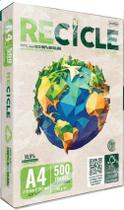 2X Papel Sulfite A4 75G Reciclado Jandaia Recicle 500 Folhas 2X Papel Sulfite A4 75G Reciclado Jandaia Recicle 500 Folhas