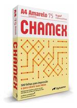 2X Papel Sulfite A4 Colorido 75G Chamex 500 Folhas 210X297Mm 2X Papel Sulfite A4 Colorido 75G Chamex 500 Folhas 210X297Mm