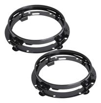 2X Par Aro Suporte Fusca Kombi Adaptador Farol Led 7 Polegad 2X Par Aro Suporte Fusca Kombi Adaptador Farol Led 7 Polegad