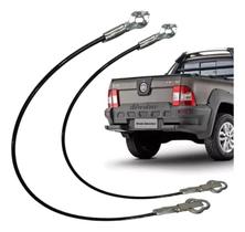 2X Par De Cabo Aço Tampa Caçamba Traseira Strada 2 2X Par De Cabo Aço Tampa Caçamba Traseira Strada 2