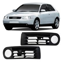 2X Par Grade Moldura Farol Milha Audi A3 2001 02 03 04 05 20