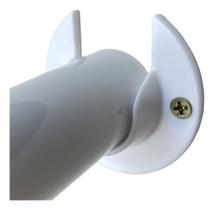 2X Par Suporte Flange De Bastão Na Parede Para Varão 28Mm 2X Par Suporte Flange De Bastão Na Parede Para Varão 28Mm