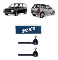 2X Par Terminal Direção Fiat Uno 92/2012 Nakata N6012