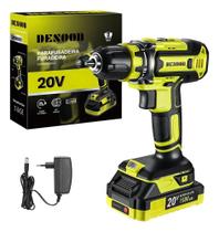 2X Parafusadeira Furadeira Sem Fio 1500Mah Bateria Carga Ráp