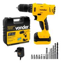 2X Parafusadeira/Furadeira Vonder Bateria 12V Fonte Bivolt P 2X Parafusadeira/Furadeira Vonder Bateria 12V Fonte Bivolt P