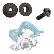 2X Parafuso + Flange Interno/Externo - Serra Mármore Makita 2X Parafuso + Flange Interno/Externo - Serra Mármore Makita