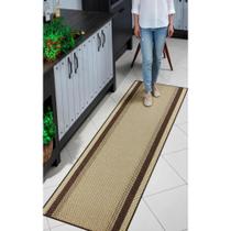 2x Passadeira Corredor Cozinha Sisal 180x66 Antiderrapante L 2x Passadeira Corredor Cozinha Sisal 180x66 Antiderrapante L
