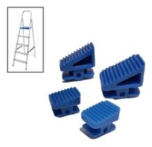 2X Pé Sapata Para Escada Doméstica De Alumínio (4 Pçs/2 Pare