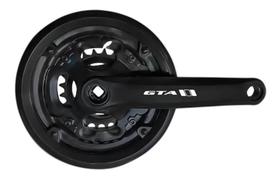 2X Pedivela Triplo Gta 24/34/42 Dentes Aço Preto Com Proteto 2X Pedivela Triplo Gta 24/34/42 Dentes Aço Preto Com Proteto