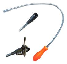 2X Pegador Magnético Imã Flexível 55 Cm Parafuso 2X Pegador Magnético Imã Flexível 55 Cm Parafuso