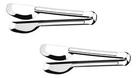 2X Pegador Universal Multiuso Inox Salada Salgado Brinox 28, 2X Pegador Universal Multiuso Inox Salada Salgado Brinox 28,