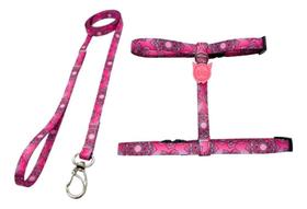 2X Peitoral Coleira Para Gatos Ajustável Adestramento Educat