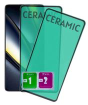 2x Película Ceramica 9d Curvada Proteção Para Poco F6 Pro 5g