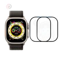2x Película de Vidro Borda p/ Apple Watch Serie 8 Ultra 49mm - Imagine Cases