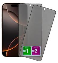 2x Pelicula Privacidade Curva 3d 5d 9d Para Iphone 16 Pro