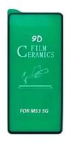 2x Películas de Nano Cerâmica 9D para Samsung Galaxy M53 5g Flexivel