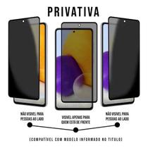 2x Películas de Privacidade 3D Celular Motorola Moto E6i / E6S Anti Espião