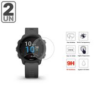 2X Películas Para Garmin 245 Ou 245 Music Em Vidro Temperado