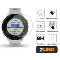 2X Películas Para Garmin Forerunner 55 Em Vidro Temperado