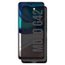 2x Películas Premium Privacidade 3D Moto G42 Anti Espião