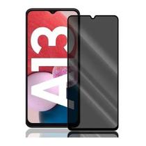 2x Películas Privativa Anti Espião Para Samsung Galaxy A13 4G Vidro 3D
