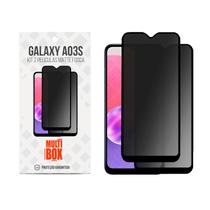 2X Películas Protetora Fosca 9D para Samsung Galaxy A03S Oleofóbica Matte - HUANG