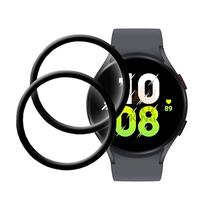 2x Películas Silicone 3d Galaxy Watch 5 44mm Fácil Instalar