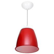 2X Pendente Ananda Poptem Vermelho