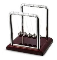 2X Pendulo De Newton Decoração Jogo De Bolas Enfeite Escritó