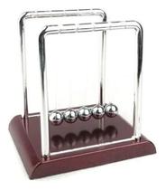 2X Pendulo De Newton Pequeno Decoração Escritório Jogo De Bo