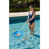2x Peneira Piscina Limpeza Profunda Canto Atinge Fácil Leve 2x Peneira Piscina Limpeza Profunda Canto Atinge Fácil Leve