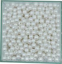 2X Perola Abs Inteira 8Mm C/Furo 1000 Und 250G Perolas Cor B 2X Perola Abs Inteira 8Mm C/Furo 1000 Und 250G Perolas Cor B
