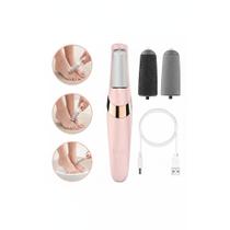 2x Pés Macios: Lixa Elétrica Remove Calos e Pele Morta