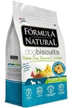 2X Petisco Biscoito Para Cães Cachorro Fórmula Natural Ad /