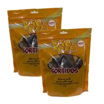 2x Petiscos Natural Bio Dog Clássicos Sortidos-p/ Cães-300g - BioDog