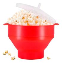 2X Pipoqueira Silicone Balde Para Pipoca De Microondas Sem 2X Pipoqueira Silicone Balde Para Pipoca De Microondas Sem