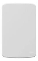 2X Placa Cega 4X2 + Suporte Branco Composé - Weg 2X Placa Cega 4X2 + Suporte Branco Composé - Weg