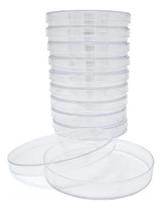 2X Placa De Petri Estéril Descartável 60X15 Mm Pacote 100 Un