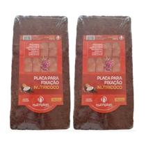 2X Placa Nutricoco para Jardim Vertical (60X20X3) NUTRIPLAN