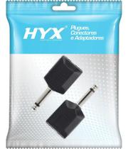 2x Plugues Adaptadores Mono 2 P10 Fêmea / P10 Macho Hayamax 2x Plugues Adaptadores Mono 2 P10 Fêmea / P10 Macho Hayamax