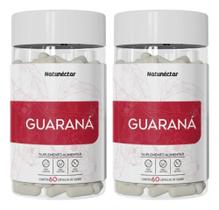 2X Pó Guaraná 120 Cápsulas 500Mg Legitimo Aumenta Concentraç