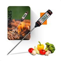 2X Polaris Shop Kit Combo 2 Unidades De Termômetro Carne Dig