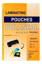 2X Polaseal A4 Plástico Para Plastificação 220X307X0,05Mm 10
